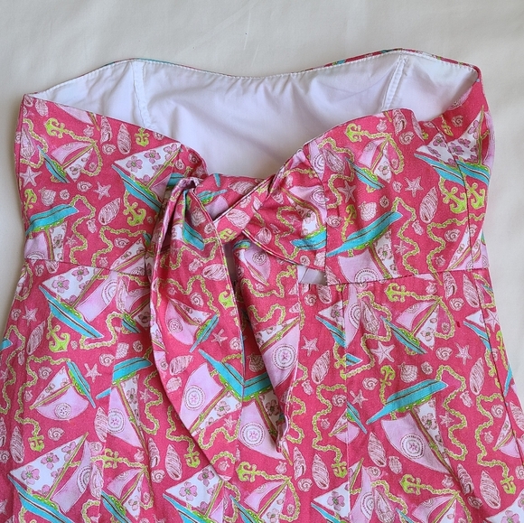 Kaeli Smith Boat Print Dress - Picture 4 of 5